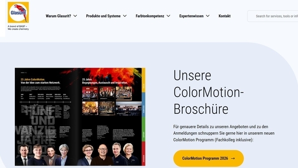 Weitere Infos rund um das neue ColorMotion-Programm